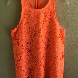 Gianni Bini Lace Sleeveless Top Size M